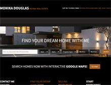 Tablet Screenshot of buyandsellhomeswithmonika.com